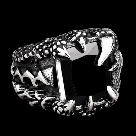 Titanium Steel Skull Ring
