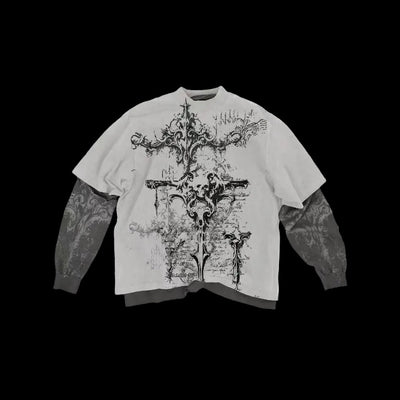 Long-Sleeve Two piece Skull