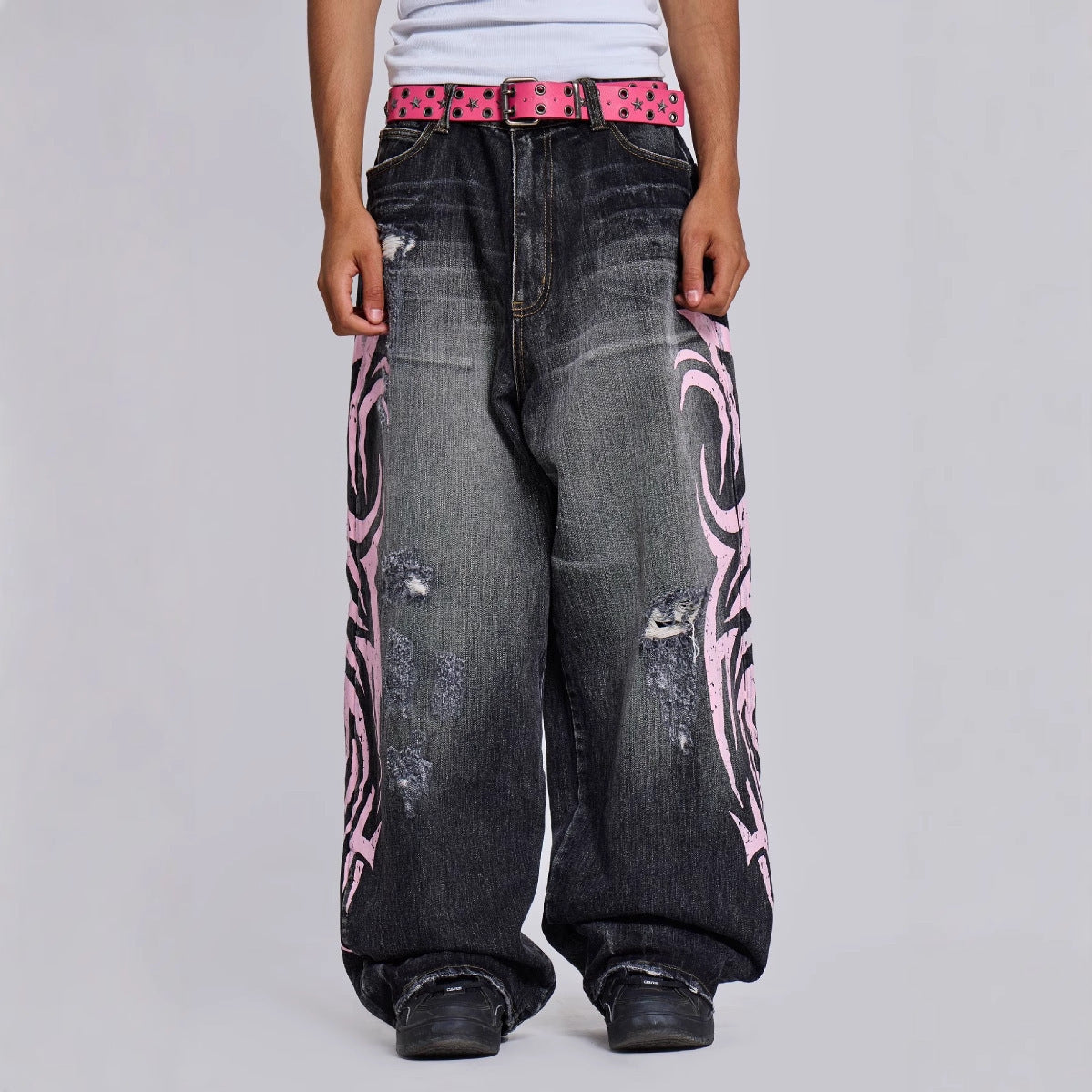 Tribal Pink Jeans