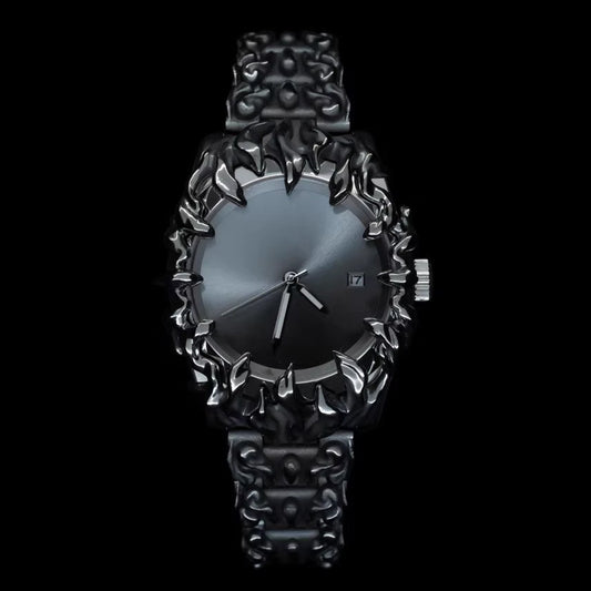 Silver Thorn Crimson Watch