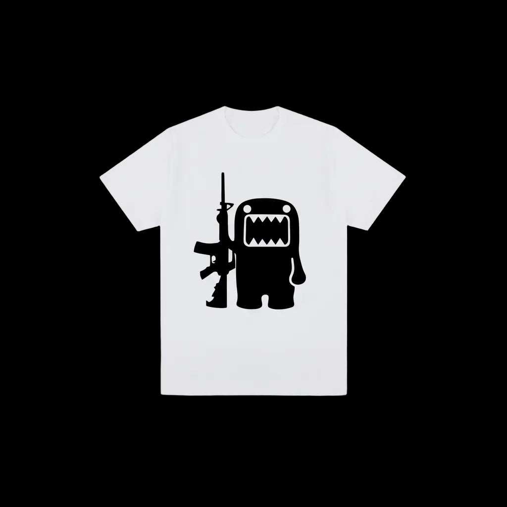 Domo black Tee