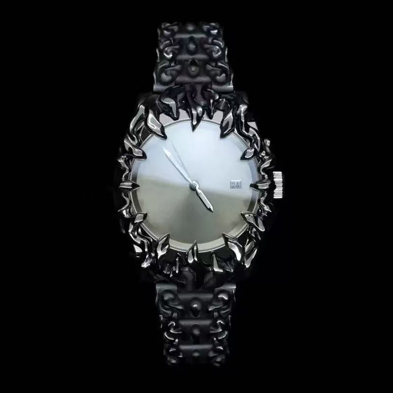 Silver Thorn Crimson Watch