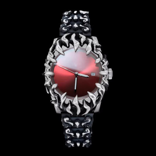 Silver Thorn Crimson Watch