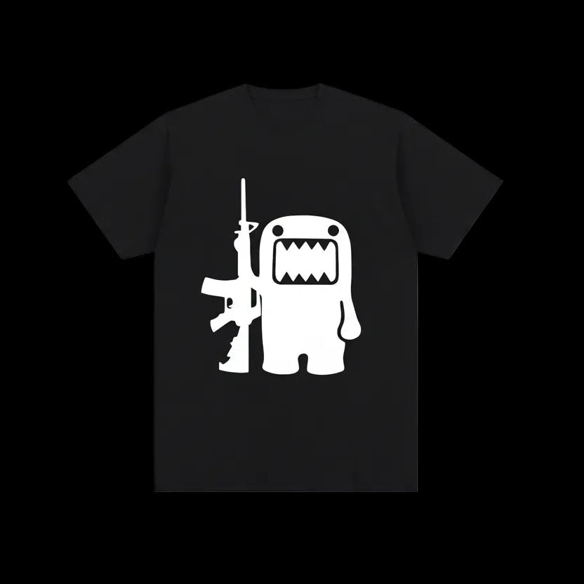 Domo black Tee