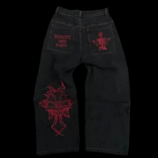 Crimson Bone Jeans