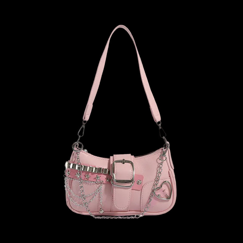 Pink bag chain