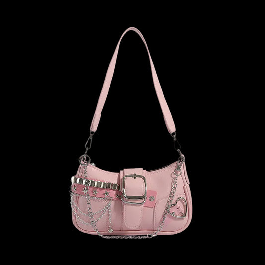 Pink bag chain